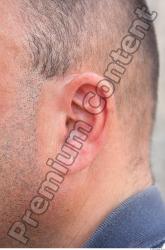 Ear Head Man Casual Slim Average Street photo references